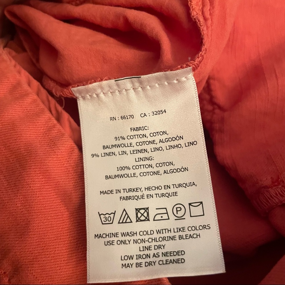 ANTHROPOLOGIE Coral Mini Skirt - Picture 6 of 6